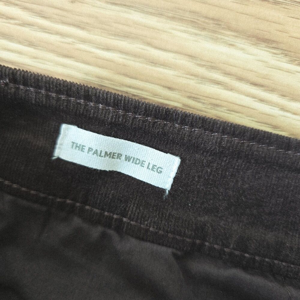 Loft Pants Womens Size 4 The Palmer Wide Leg Brush Corduroy Trouser - Picture 4 of 9